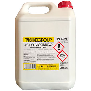 PURE MURIATIC ACID 33 5 L