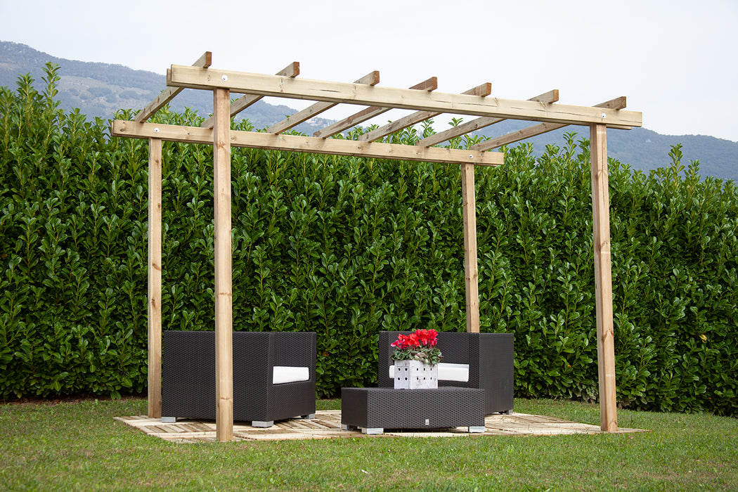 SELF-SUPPORTING PERGOLA 240x240