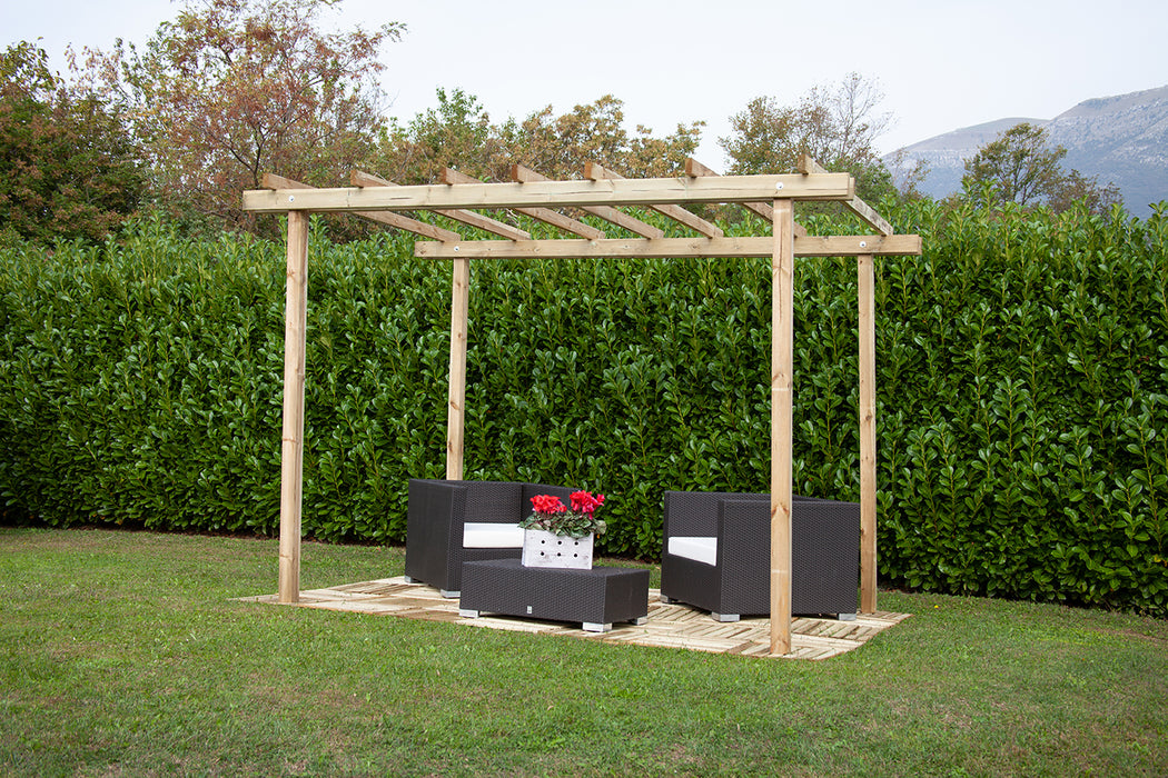 SELF-SUPPORTING PERGOLA 240x240