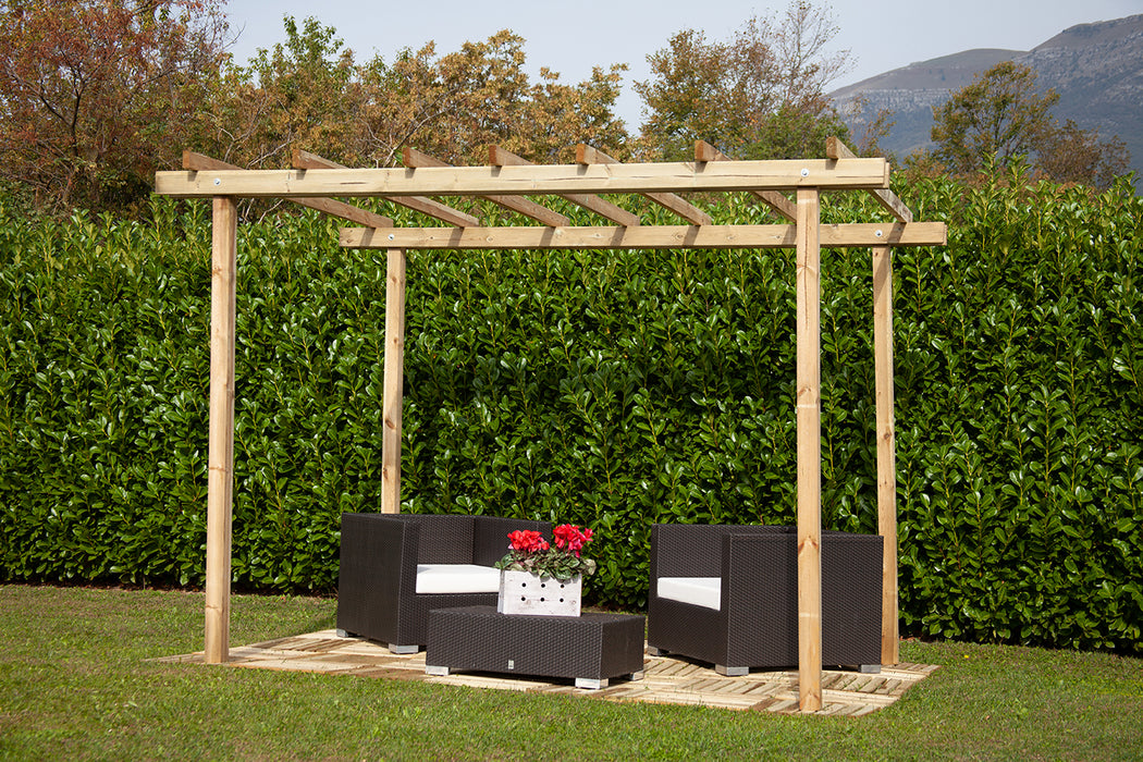SELF-SUPPORTING PERGOLA 240x240