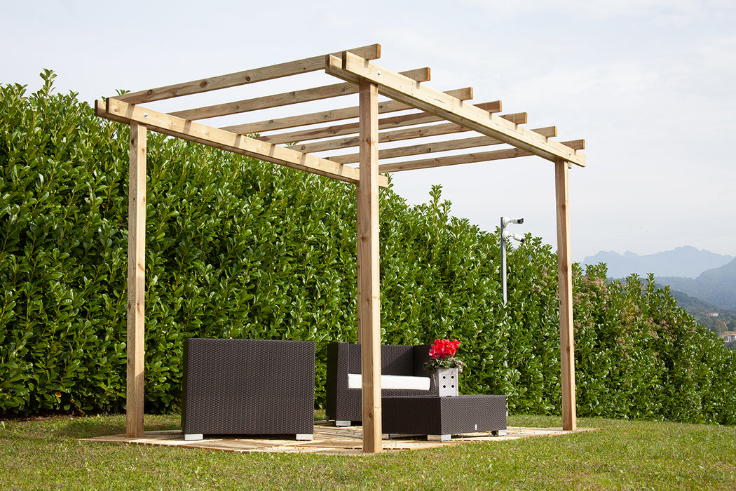 SELF-SUPPORTING PERGOLA 240x240