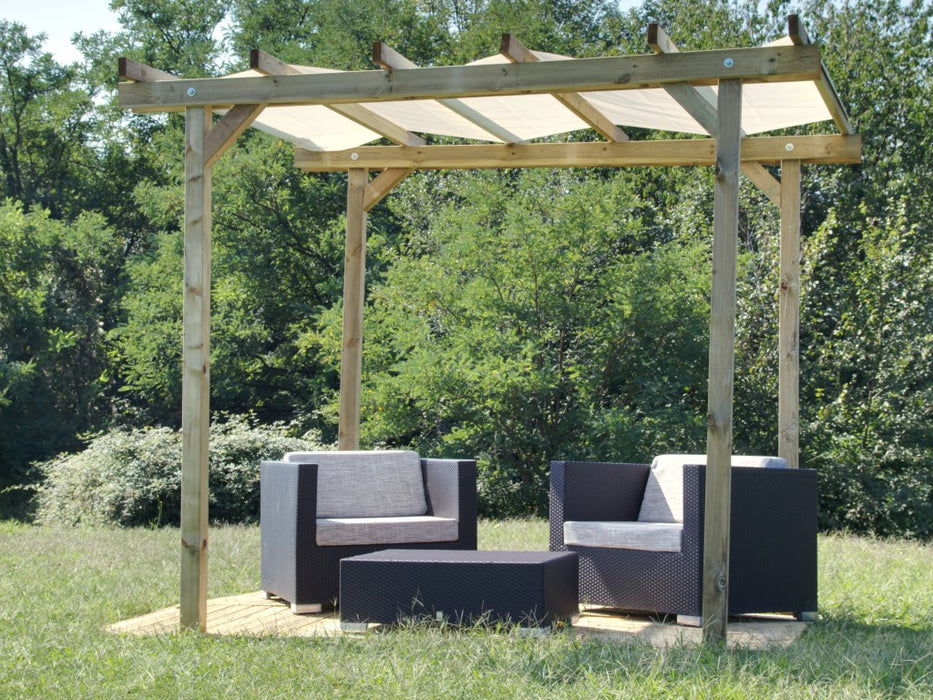 SELF-SUPPORTING PERGOLA 240x240