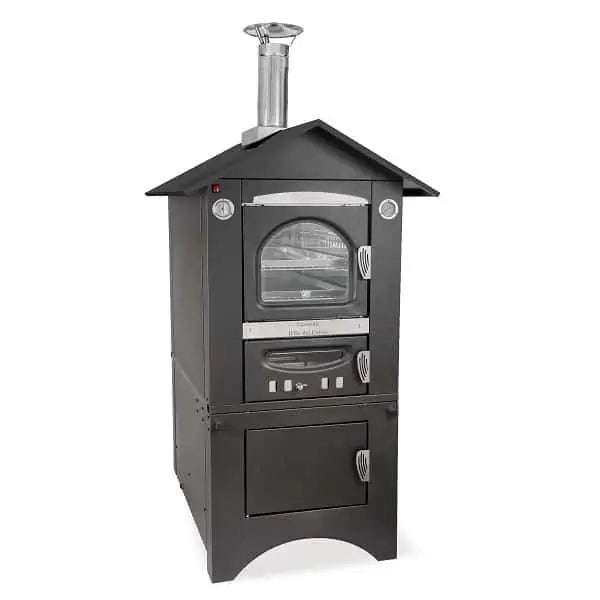 Garden oven SMART 45X80 ROOF ANTHRACITE wood fired oven grey