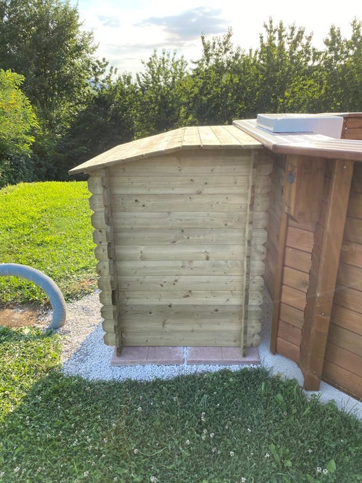 Armadio accessori piscina roby