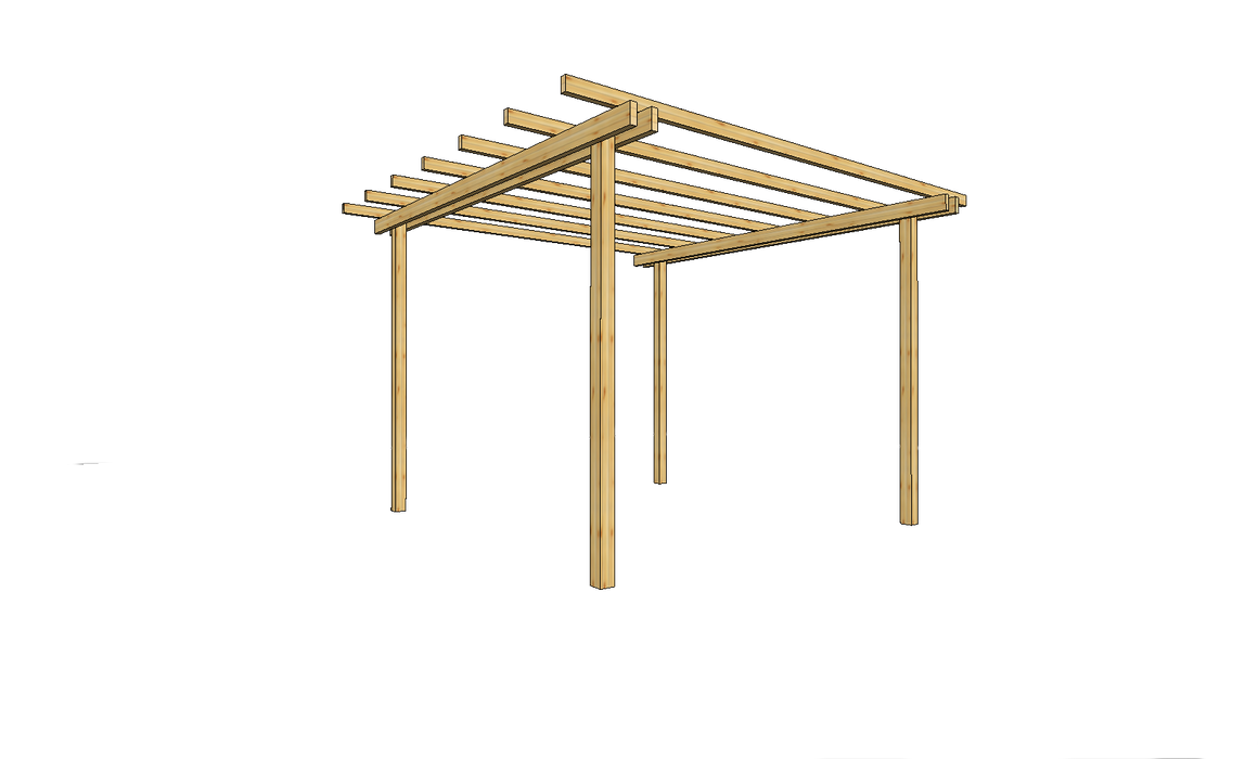 SELF-SUPPORTING PERGOLA 300x400