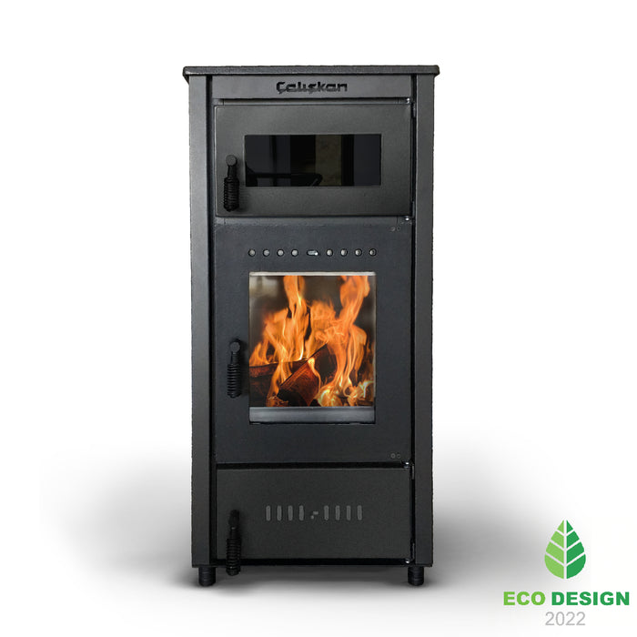 Stufa a legna in ghisa Mod. 302 con forno