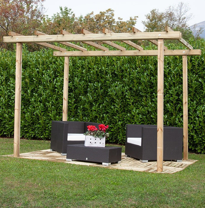 SELF-SUPPORTING PERGOLA 240x240