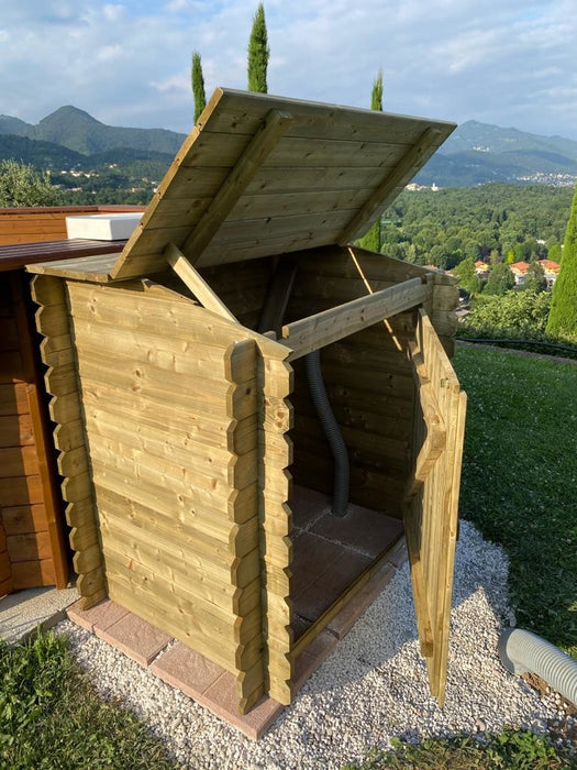 Armadio accessori piscina roby