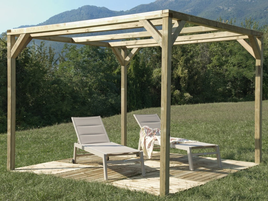 Pergola ponza cm 300x300