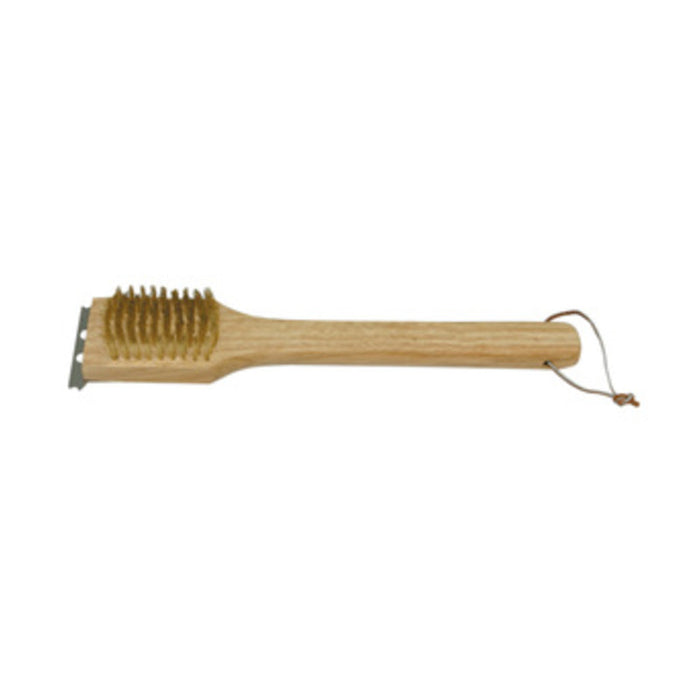 Spazzola per barbecue fili ottone 30 cm