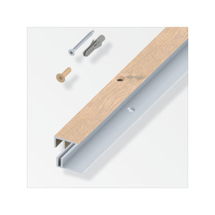 Raccordo balcone per parquet rovere beige 100 cm