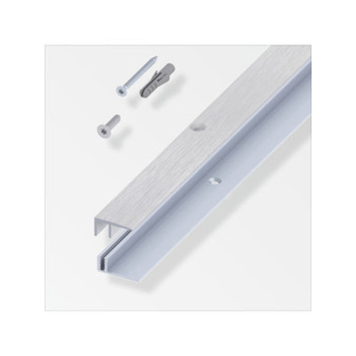 Raccordo balcone per parquet grigio spazz. 100 cm