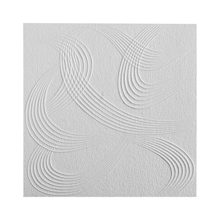 Pannello polistirolo soffitti tpdz argento 50x50