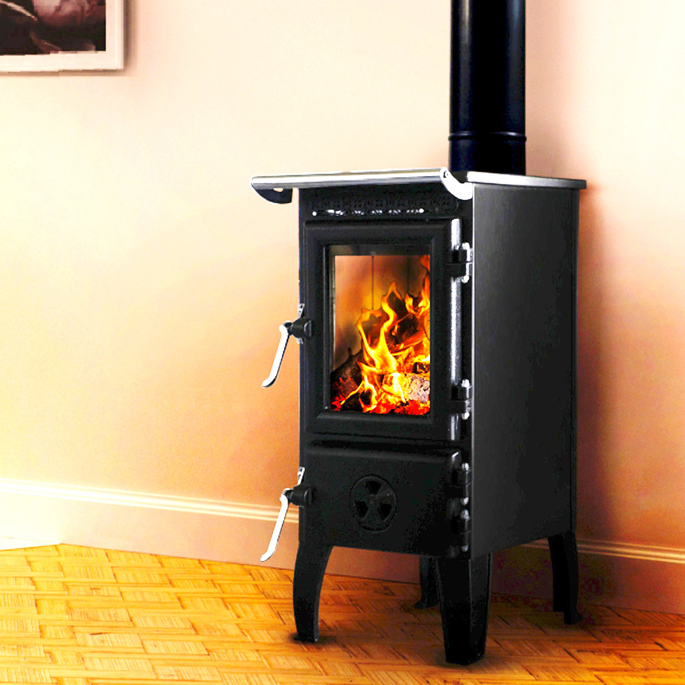Stufe a legna Caliskan con forno