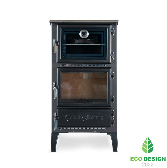 Stufa a legna in ghisa Mod. 306 con forno