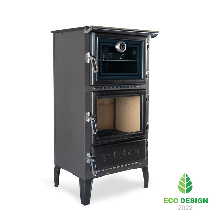 Stufa a legna in ghisa Mod. 306 con forno