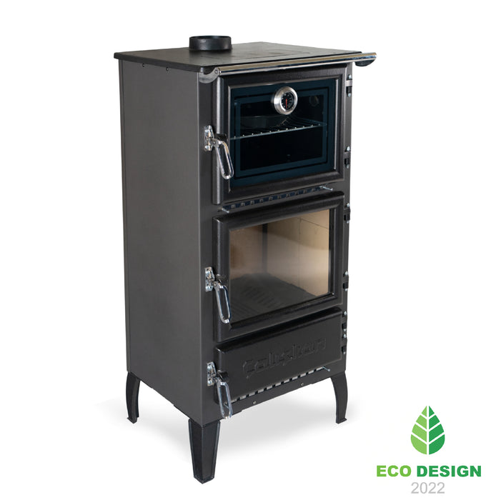 Stufa a legna in ghisa Mod. 306 con forno