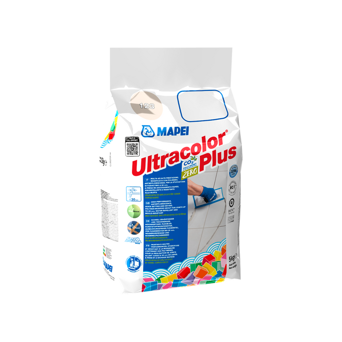 MAPEI ULTRACOLOR PLUS KG 5 133 SAND - 114 ANTHRACITE - 119 LONDON GREY - 115