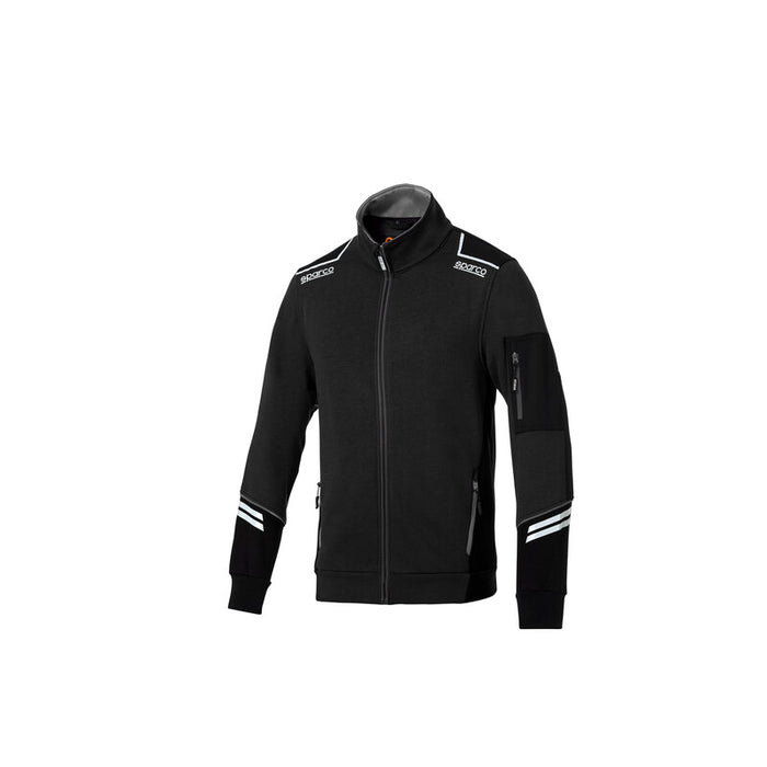 Sparco felpa alabama black grey