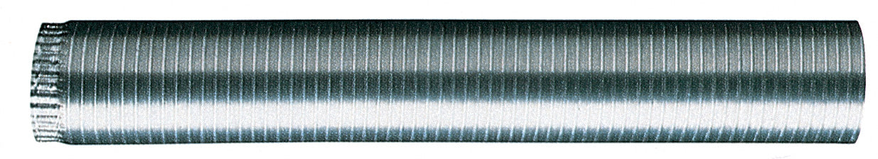 Tubo flessibile estensibile alluminio nat. D 11 cm
