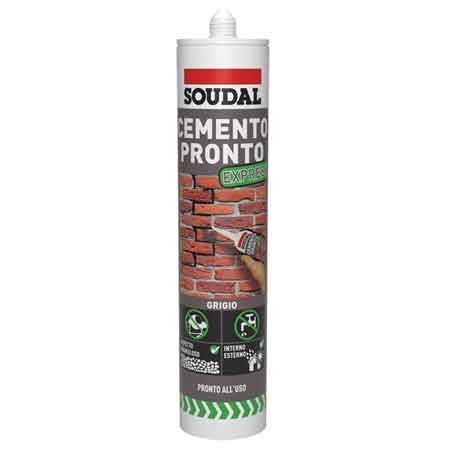 SIGILLANTE GRANULOSO 'REPAIR EXPRESS' SOUDAL 300 ml - Grigio