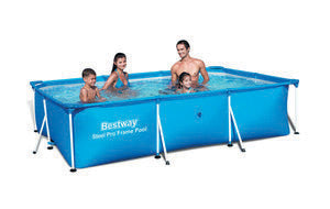 Piscina c/telaio rettang 300x201x66h 56404