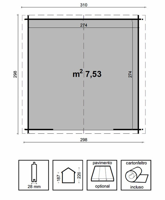 Casetta astrid cm 300x300