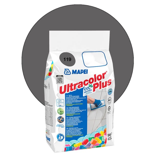 MAPEI ULTRACOLOR PLUS KG 5 133 SAND - 114 ANTHRACITE - 119 LONDON GREY - 115