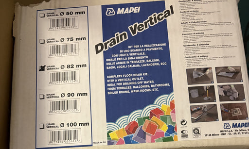 Mapei Drain Vertical Ø 82 - confezione
