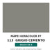Keracolor FF 113 Grigio cemento - sacco kg 5