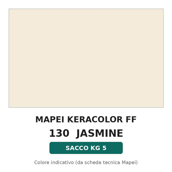Keracolor FF 130 Jasmine - sacco kg 5