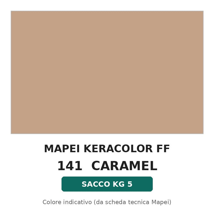 Keracolor FF 141 Caramel - sacco kg 5