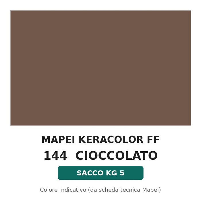 Keracolor FF 144 Cioccolato - sacco kg 5