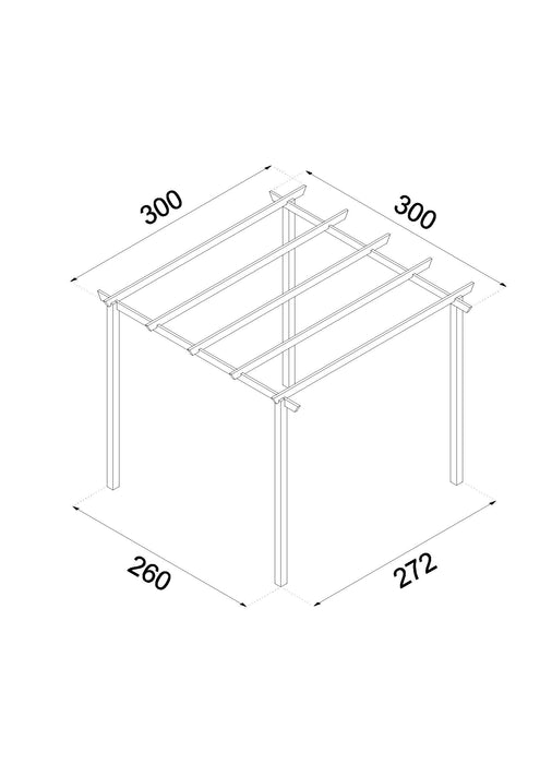 Pergola eco 300x300
